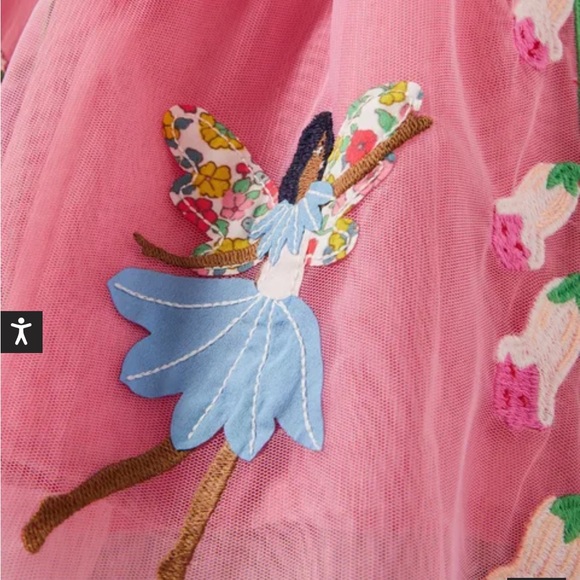 NWT Mini Boden Flower Fairy Tulle Dress - Picture 5 of 10